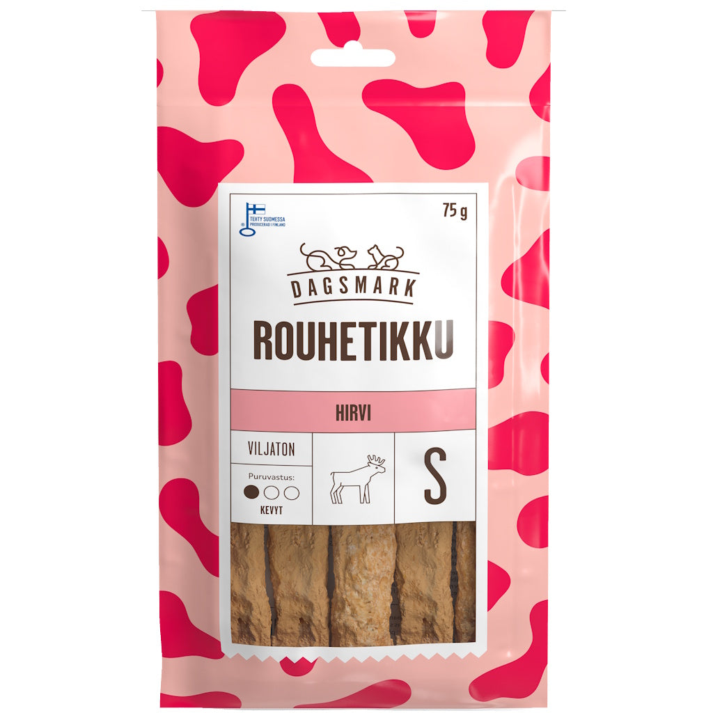 Dagsmark Hirvi Rouhetikku S 75g