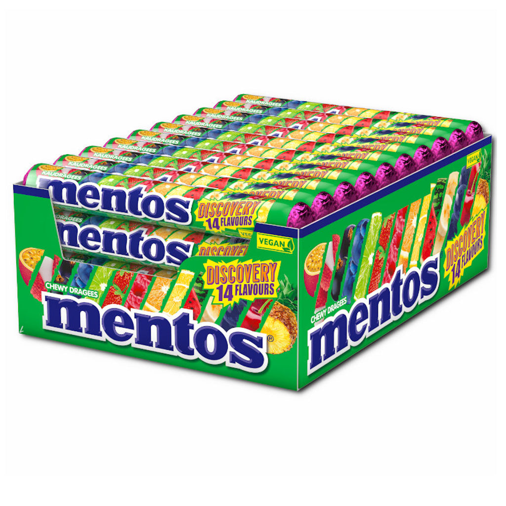 Mentos Discovery pastilli 37,5g x 40kpl