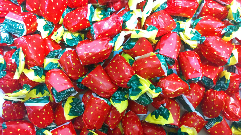 Mansikkakarkit 500g