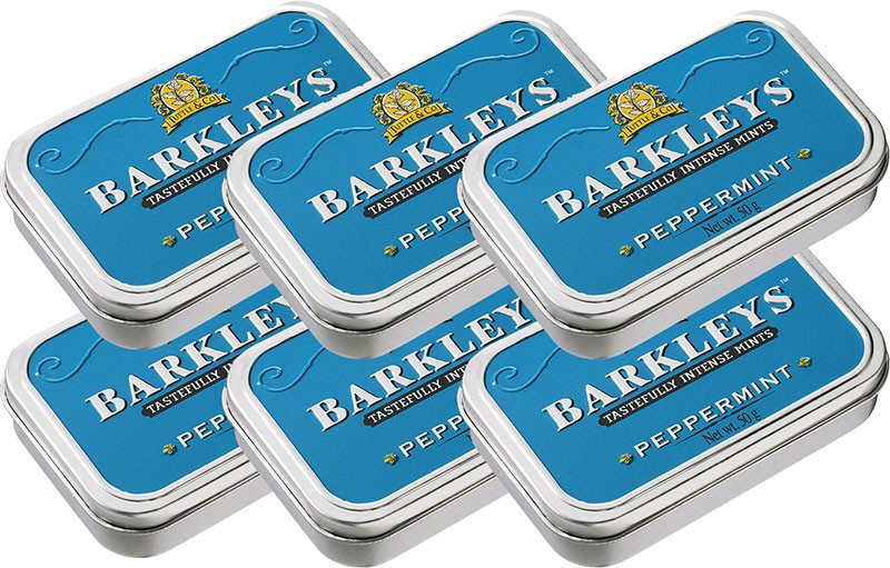 Barkleys peppermint 50g x 6kpl
