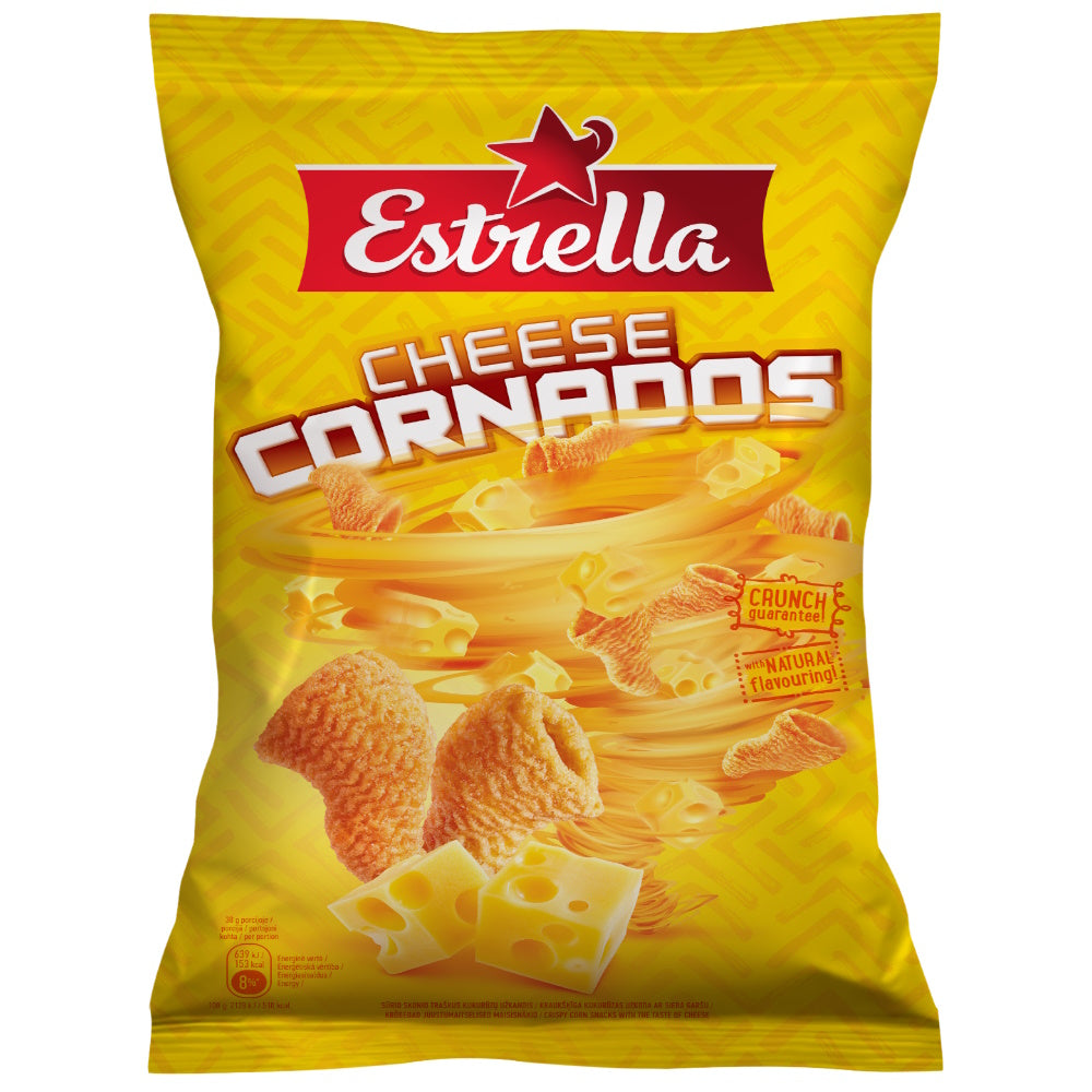 Estrella Cheese Tornados snacks 110g