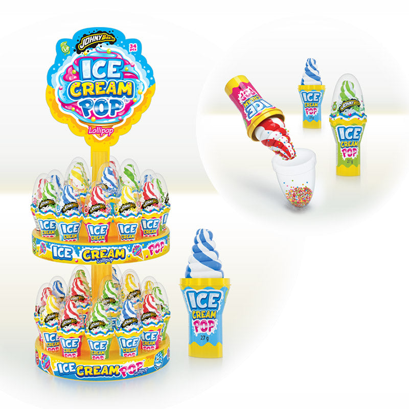 Johny Bee Ice Cream Pop 27g x 34kpl