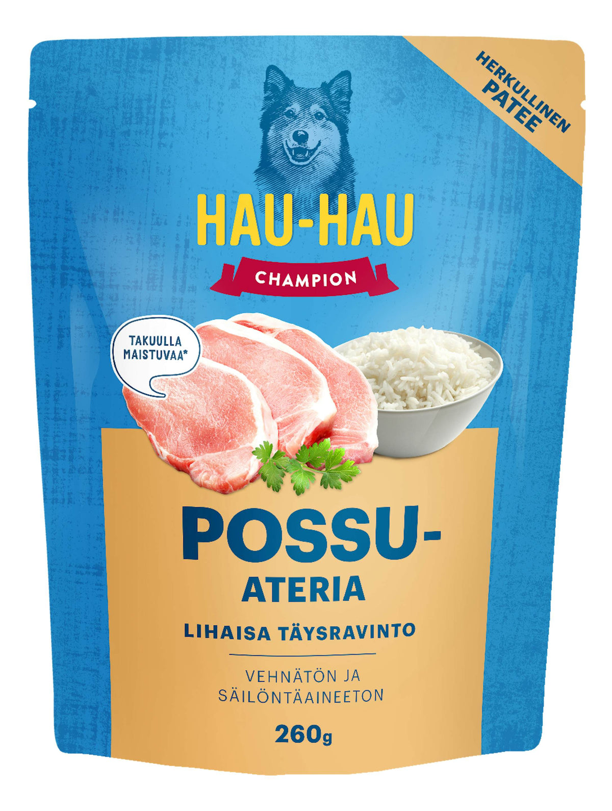Hau Hau Champion Possu-ateria 260g