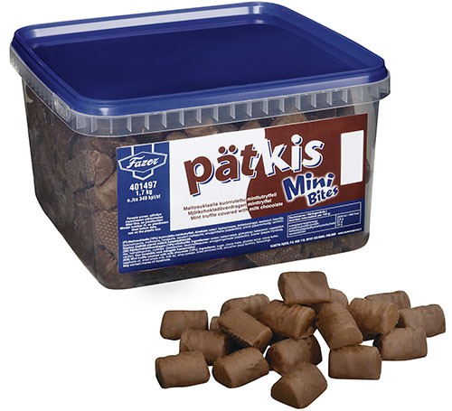 Fazer Pätkis Mini Bites minttutryffelit 1,7kg