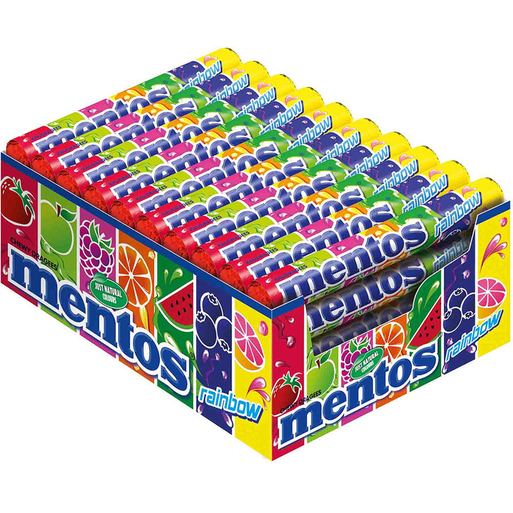 Mentos Rainbow 37,5g x 40kpl