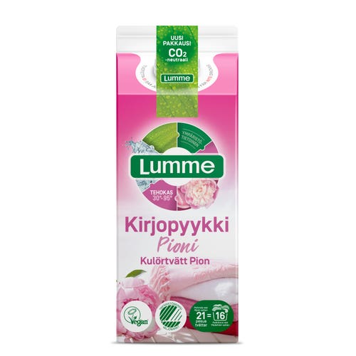 Lumme Kirjopyykki Pioni 750ml