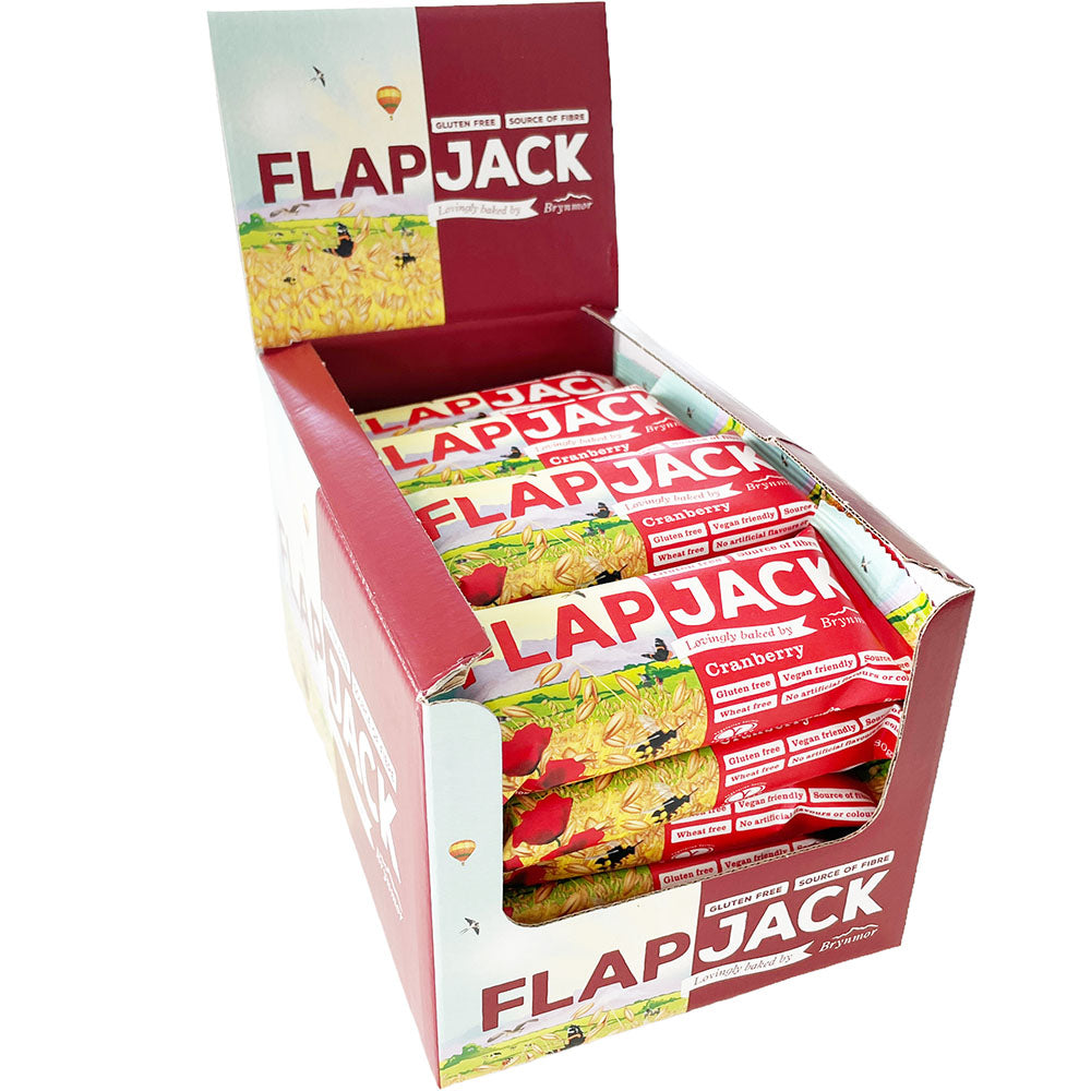 Flapjack Cranberry välipalapatukka 80g x 20kpl