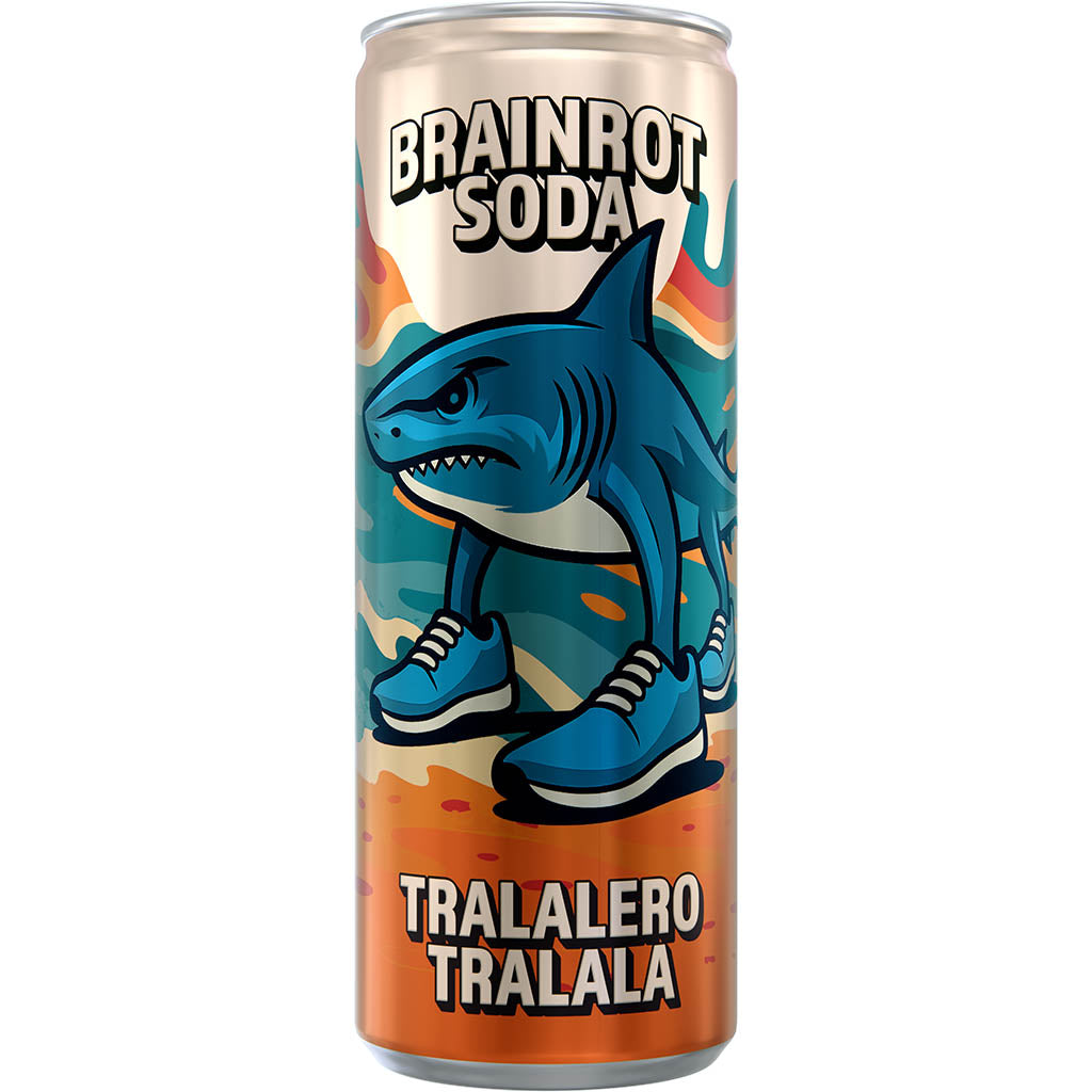 Brainrot Soda Tralalero virvoitusjuoma 250ml