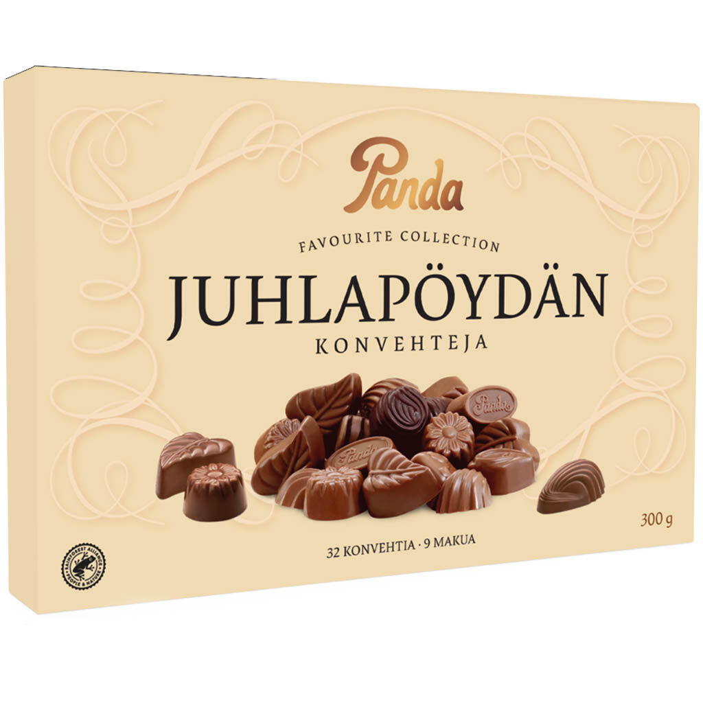 Panda Juhlapöydän Konvehteja suklaakonvehteja 300g