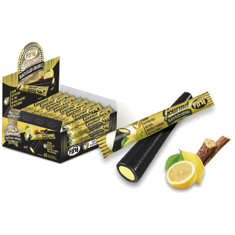 Fini Gourmet Lemon lakritsipatukka 32g x 32kpl