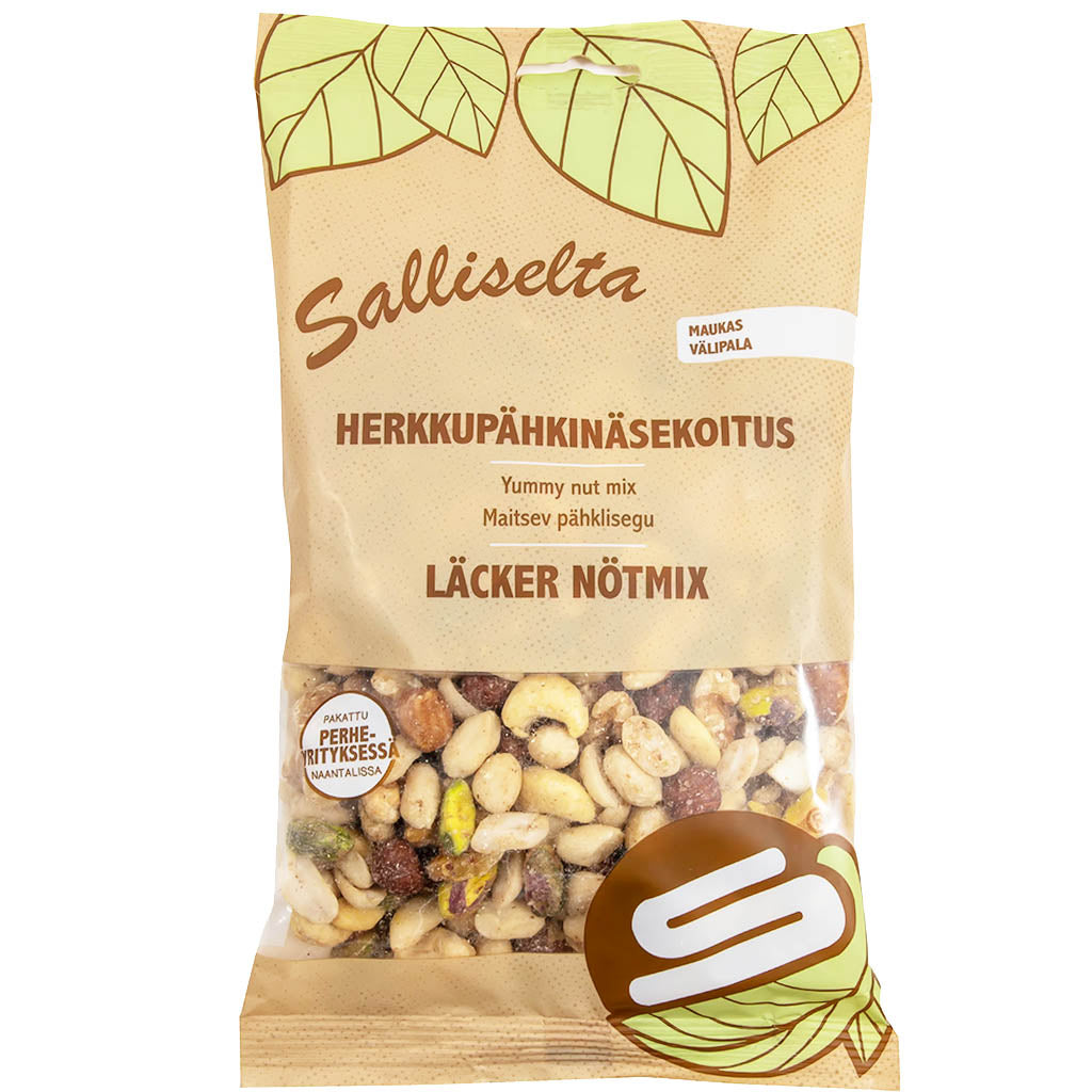 Salliselta Herkkupähkinäsekoitus 300g