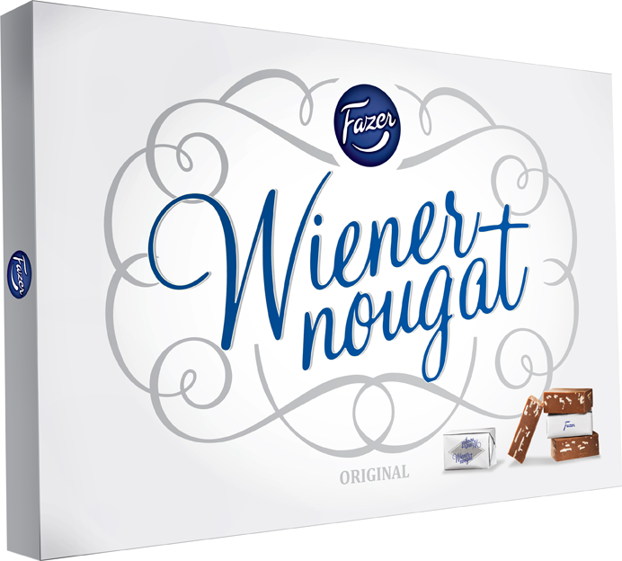 Fazer Wiener Nougat mantelinougatkonvehteja 210g