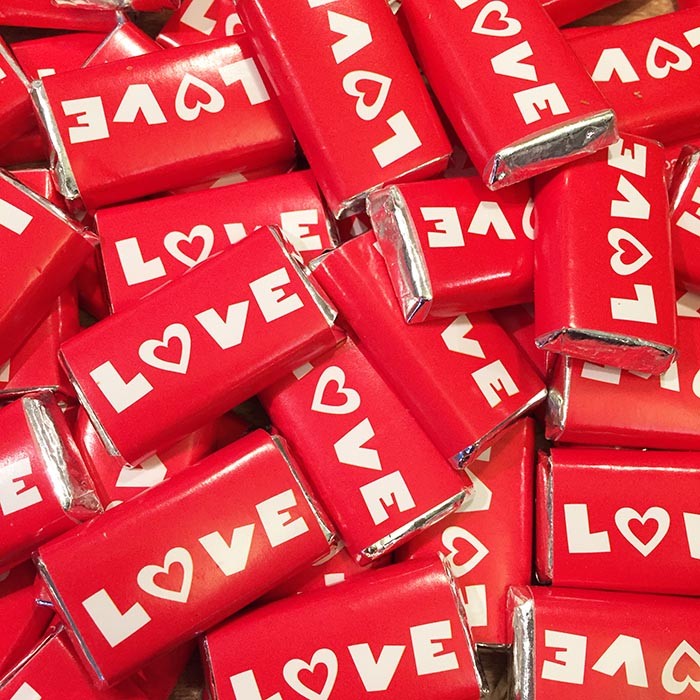 Astir Love maitosuklaapalat 75kpl