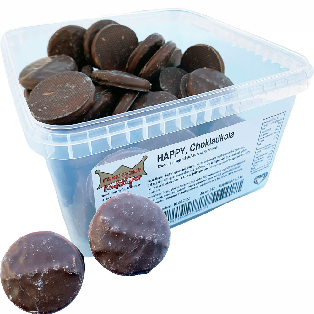 Franssons Happy suklaavaahtokiekko 1,2kg