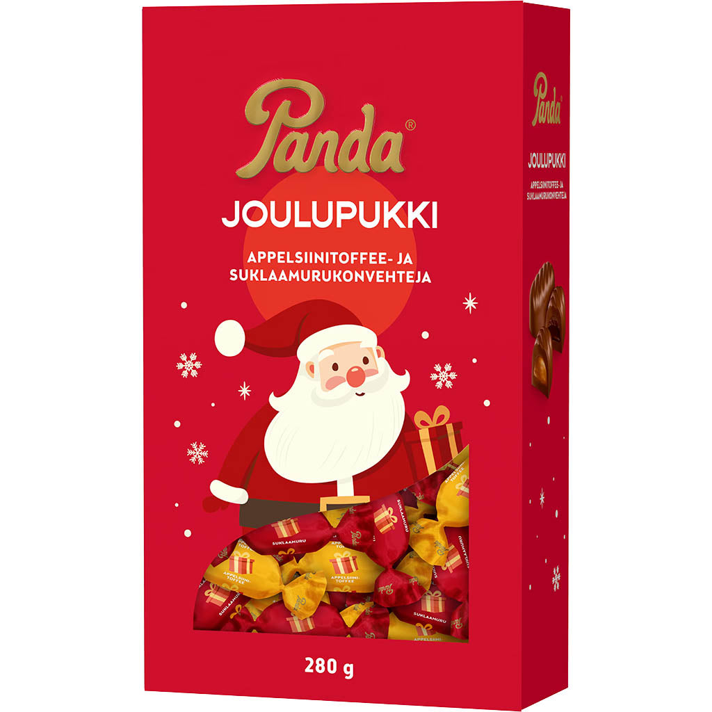 Panda Joulupukki suklaakonvehti 280g