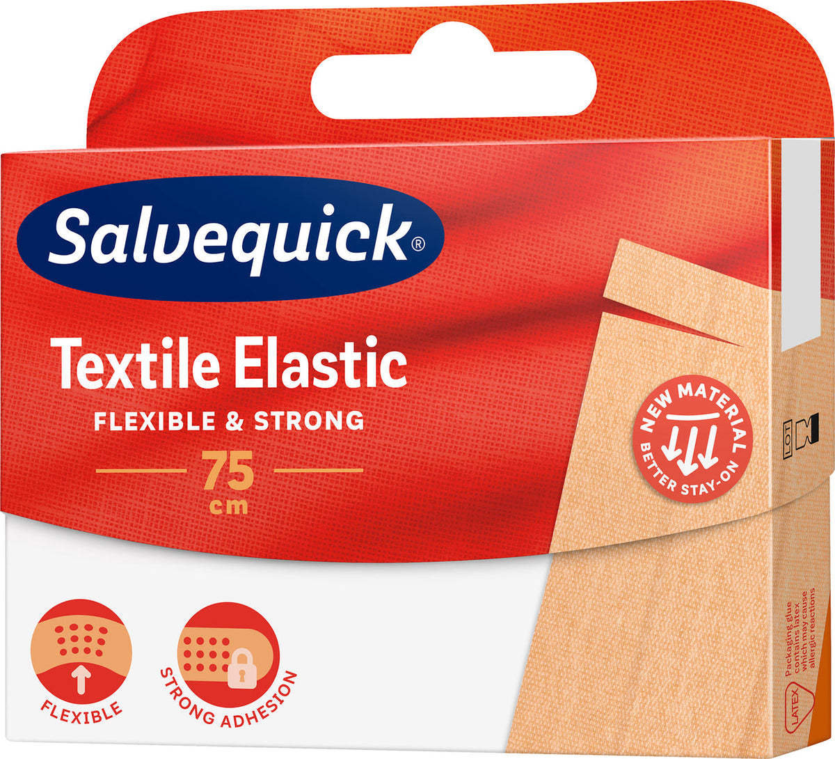 Salvequick Textile Elastic leikattava laastari 75 cm