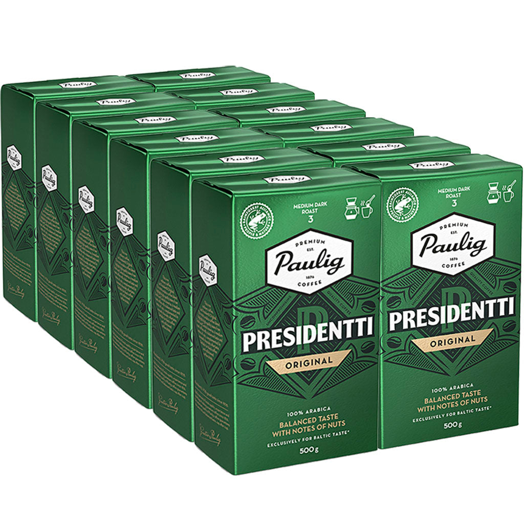 Paulig Presidentti suodatinkahvi 500g x 12-pack