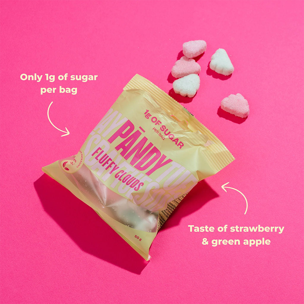 Pändy Fluffy Clouds makeispussi 50g