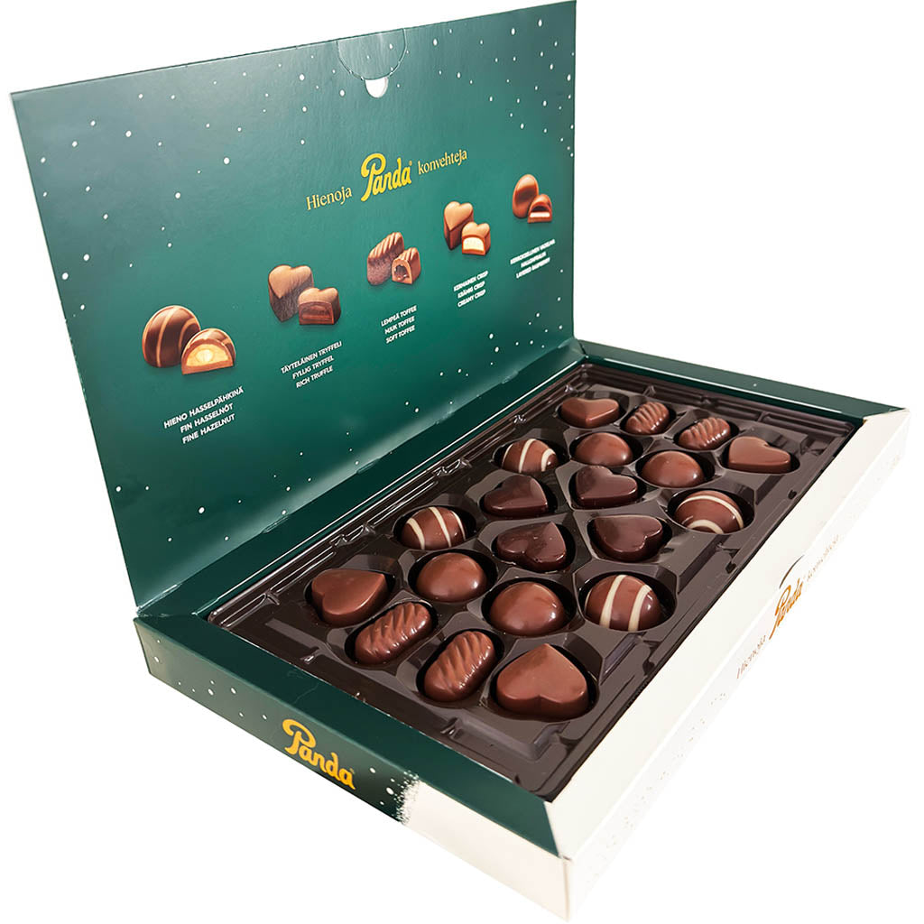 Panda Hienoja Konvehteja suklaarasia 170g