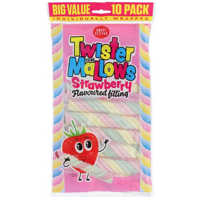 Twister Mallows vaahtokarkki 10-pack 120g