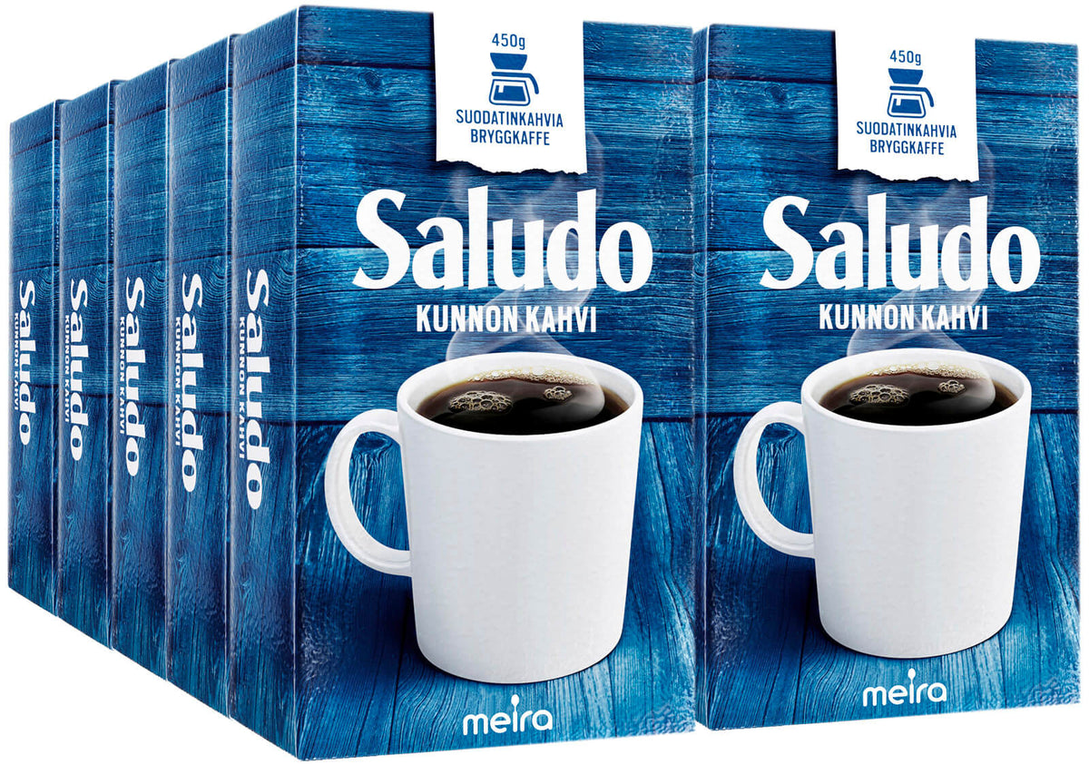 Meira Saludo suodatinjauhatus kahvi 450g x 12-pack