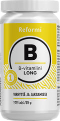 Reformi B-vitamiini long - pitkävaikutteinen 100 tabl.