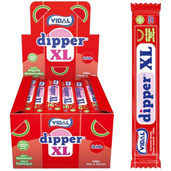 Vidal Dipper XL Vesimeloni toffeetanko n. 100kpl