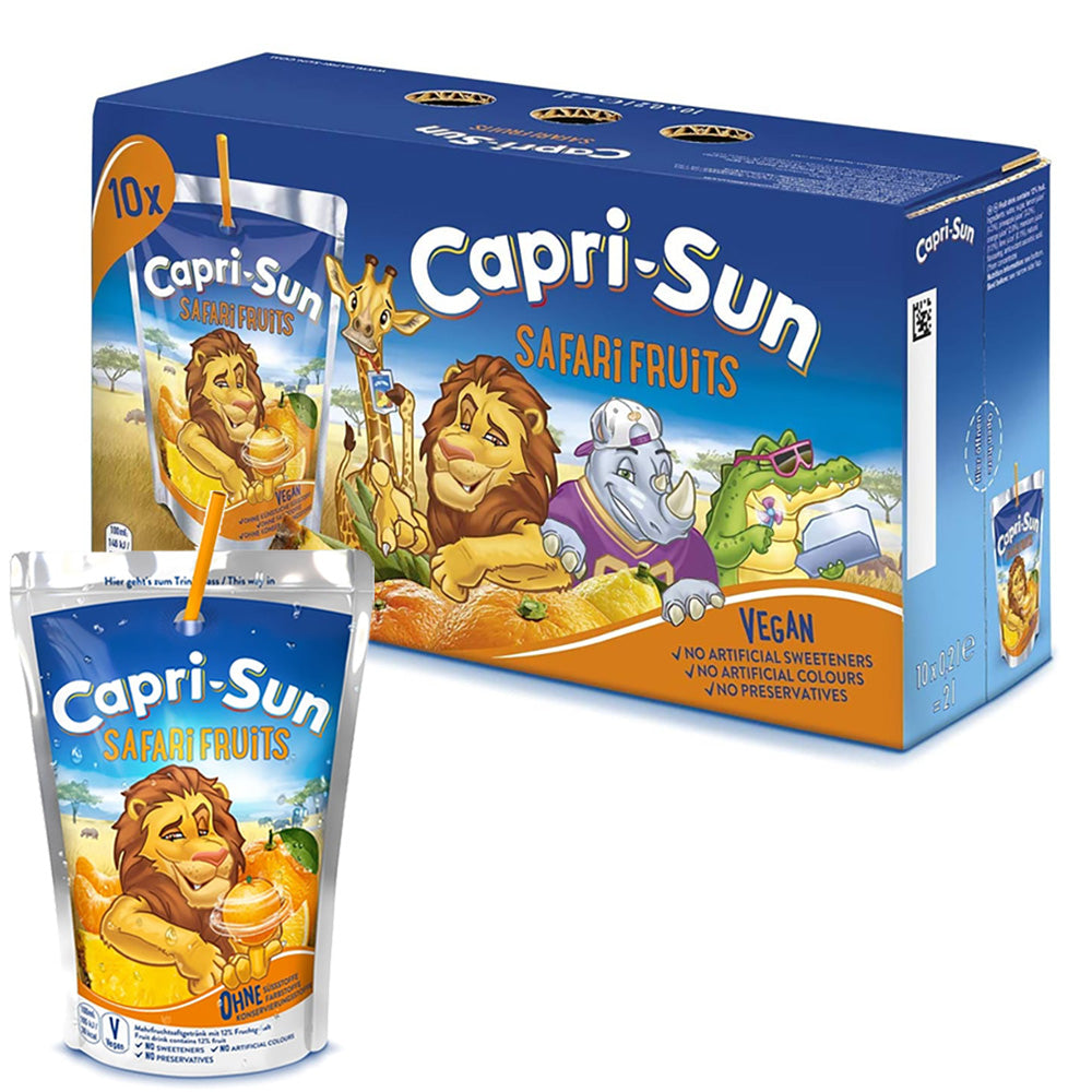 Capri-Sun Safari Fruits pillimehu 2dl x 10-pack