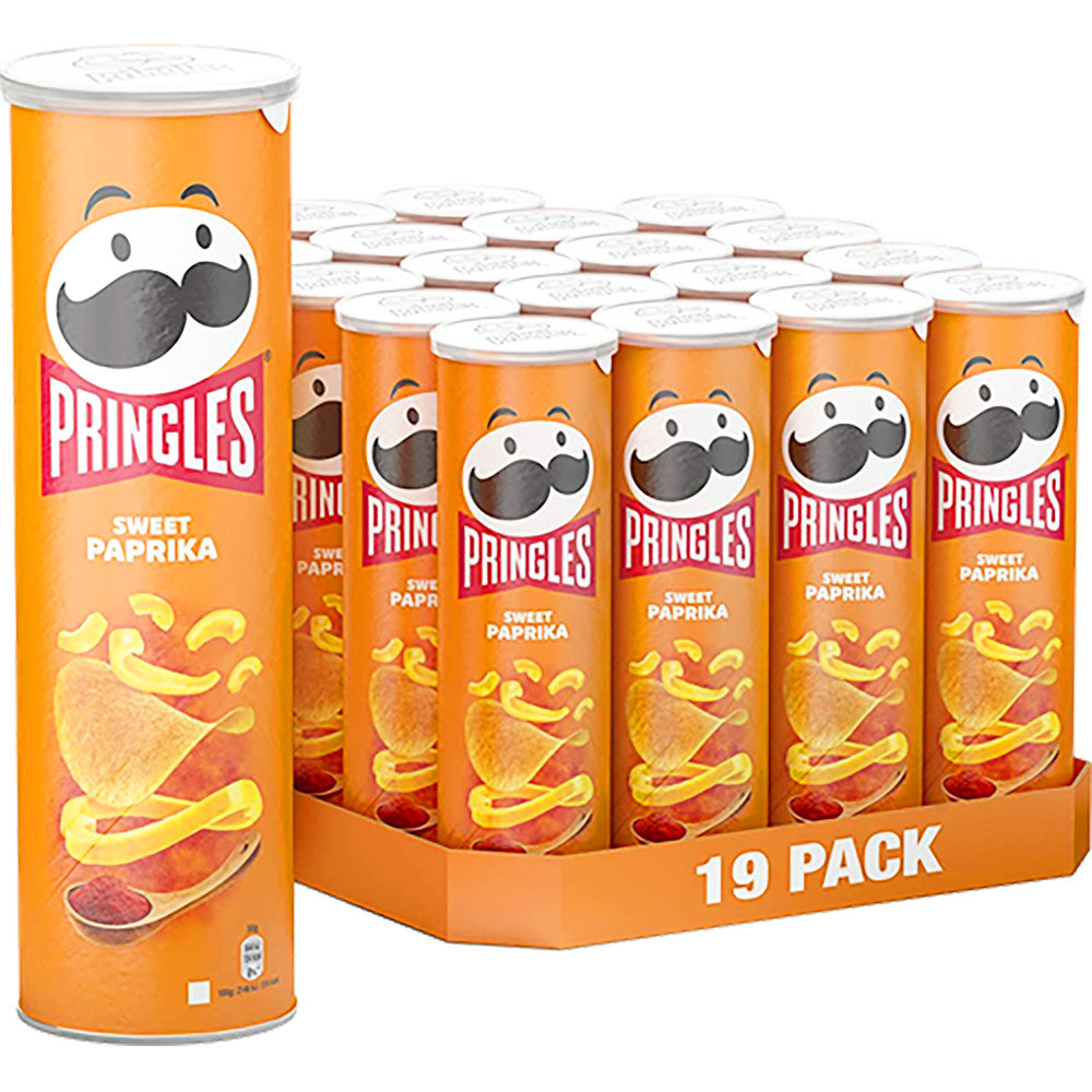 Pringles Paprika perunalastu 165g x 19kpl