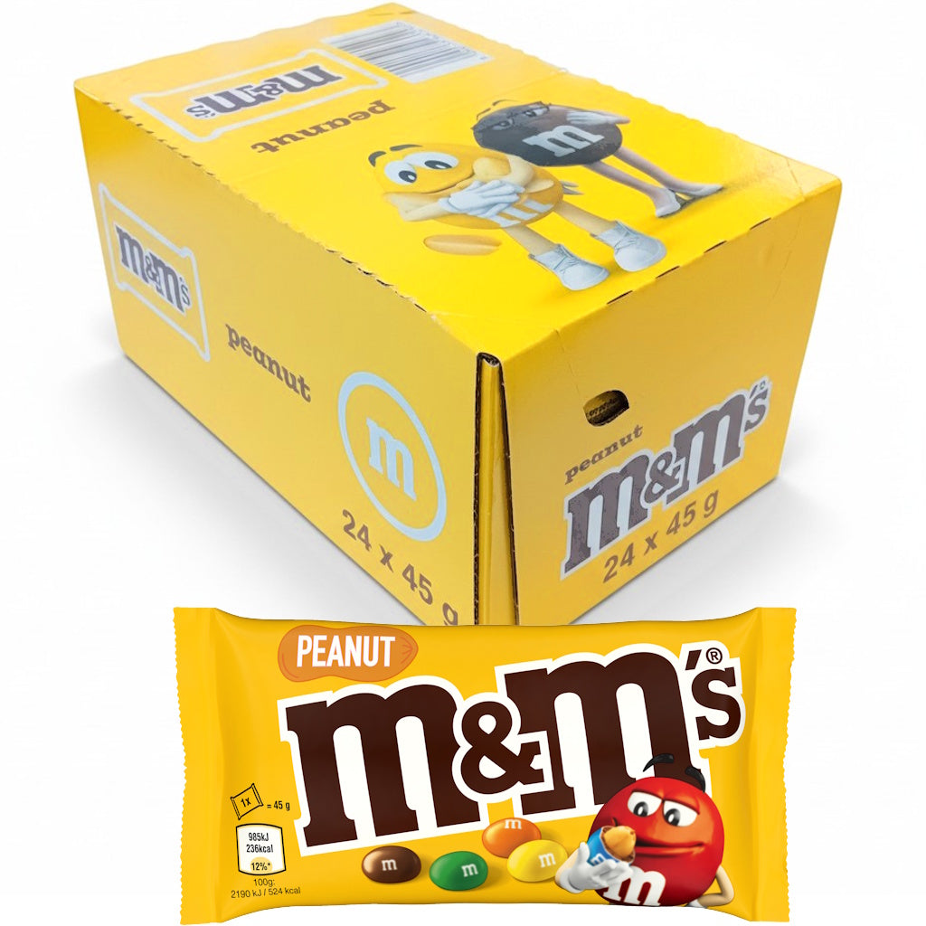 M&M´s Peanut maitosuklaa 45g x 24kpl