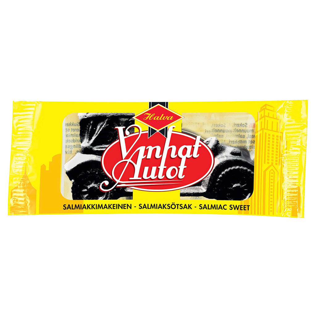 Halva Vanhat Autot Salmiakki 15g x 144 kpl