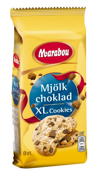 Marabou Mjölk Choklad cookies 184g