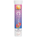 Sana-sol C-vitamiini 1000mg vadelmanmakuinen poretabletti 20kpl
