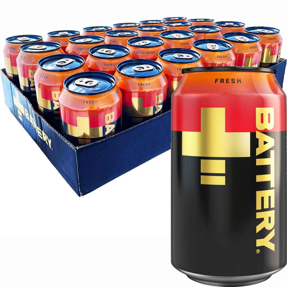 Battery Fresh energiajuoma 330ml x 24-pack