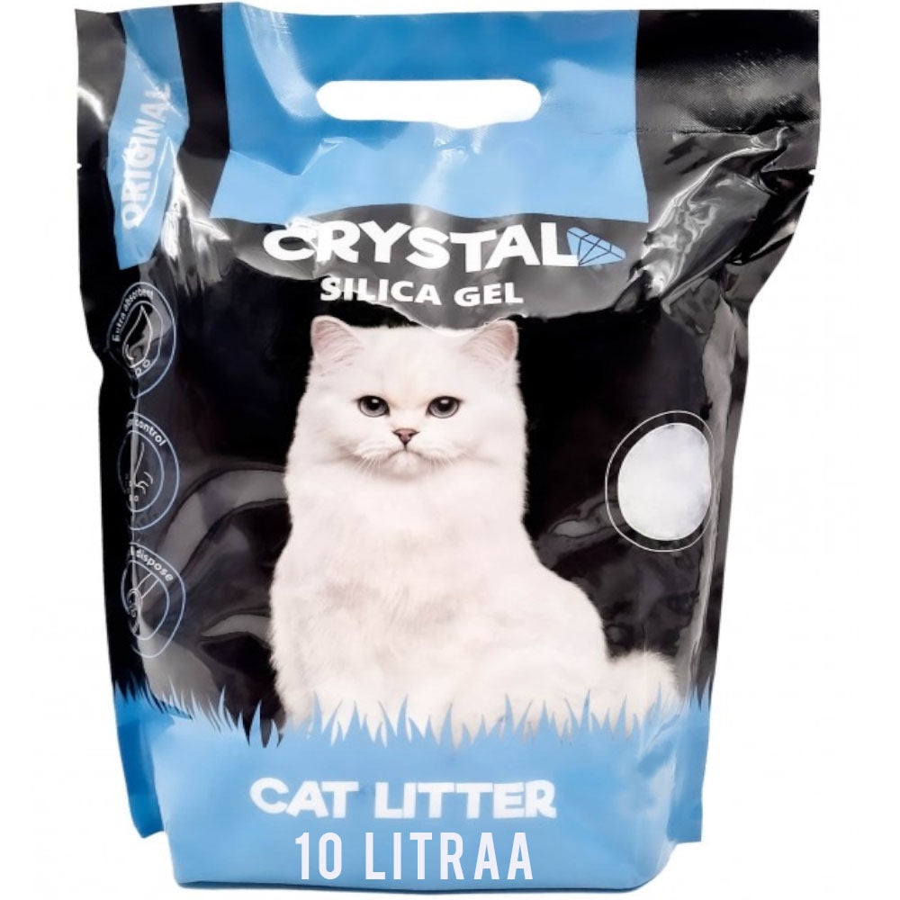 Crystal kissan kristallihiekka silica gel 10L