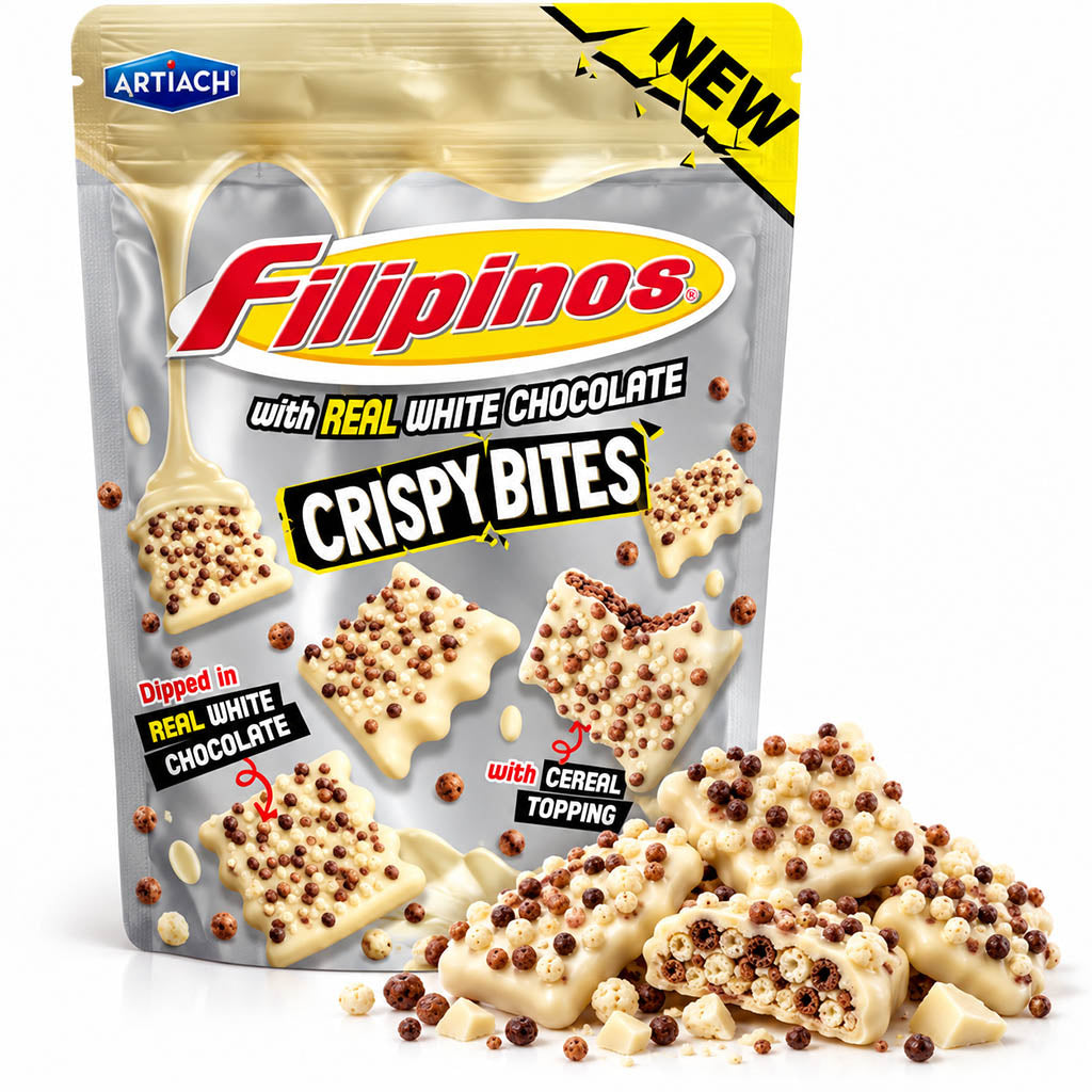 Filipinos Crispy Bites valkosuklaa keksi 100g