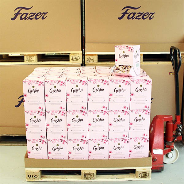 Fazer Geisha Suklaakonvehti 3kg x 81ltk