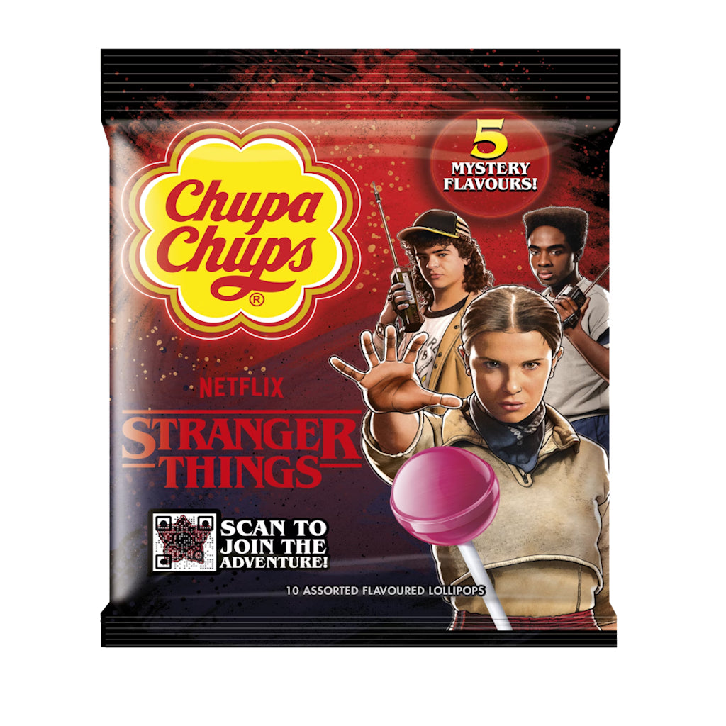 Chupa Chups Stranger Things tikkaripussi 120g