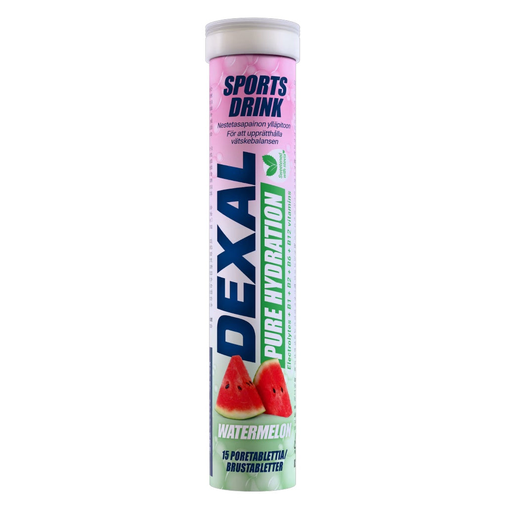 Dexal Pure Hydration Watermelon poretabletti 15kpl