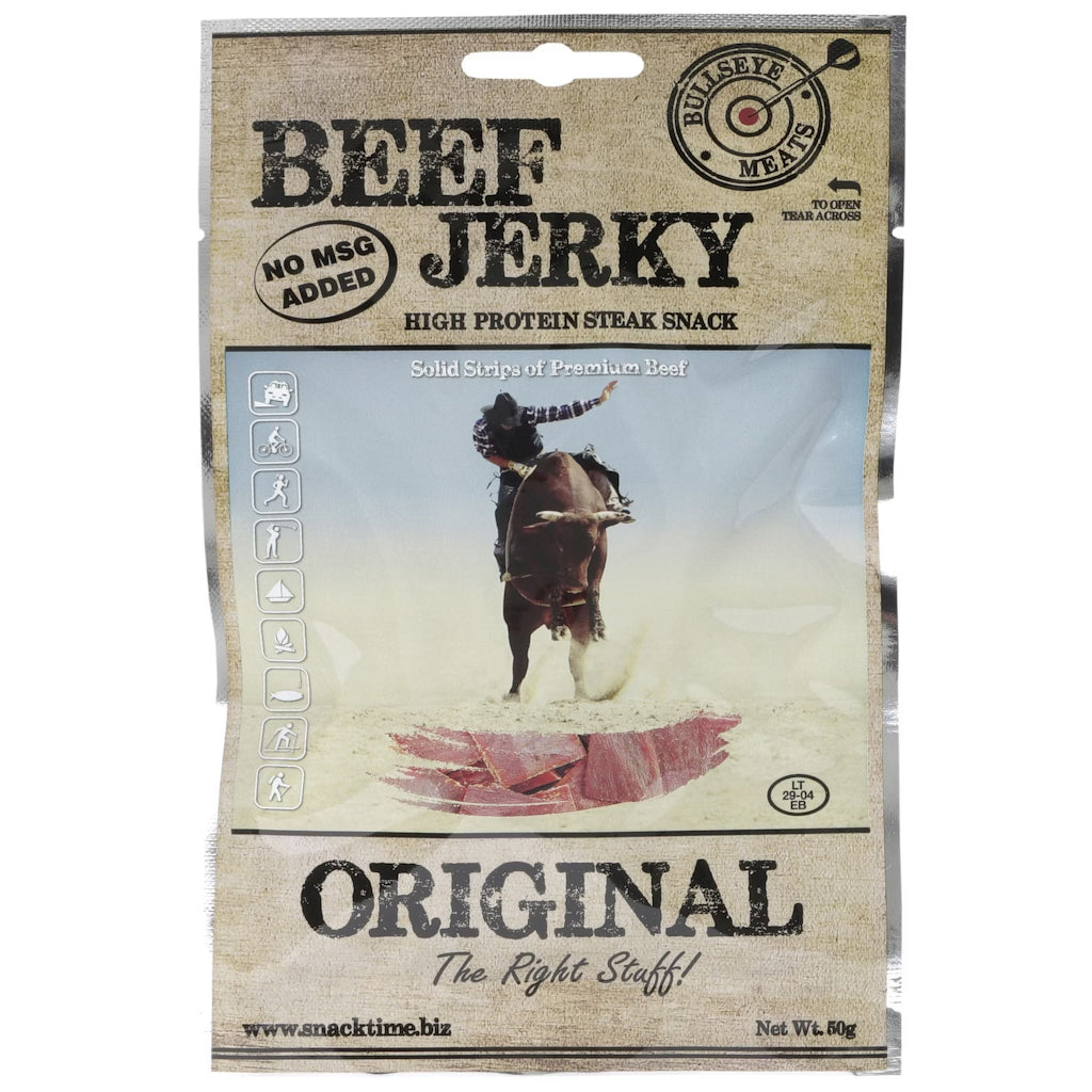 Bullseye Meats Beef Jerky Original kuivaliha 50g