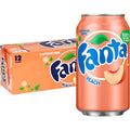 Fanta Peach USA virvoitusjuoma 355ml x 12-pack