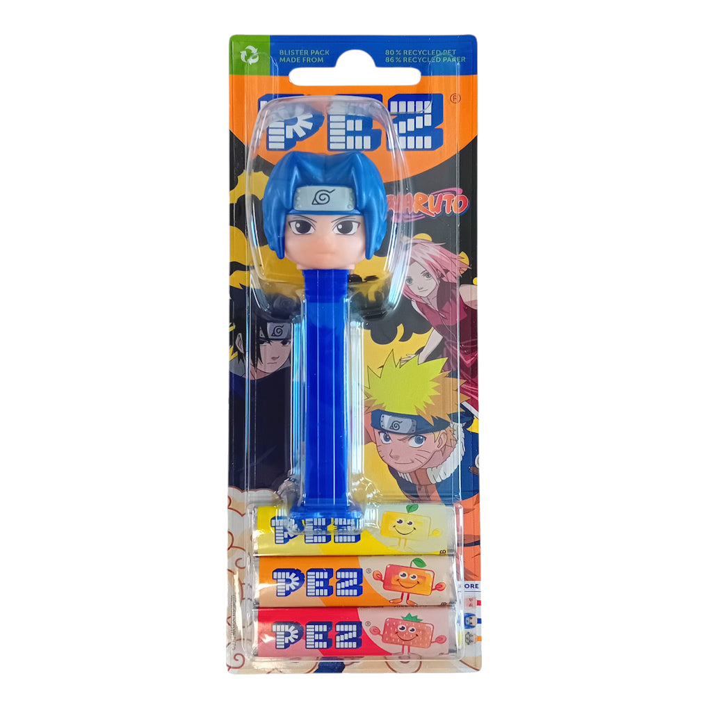 Pez Naruto Annosteilja + Täyttöpakkaus 3 x 8,5g
