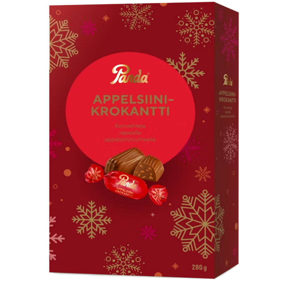 Panda Appelsiinikrokantti konvehti 280g