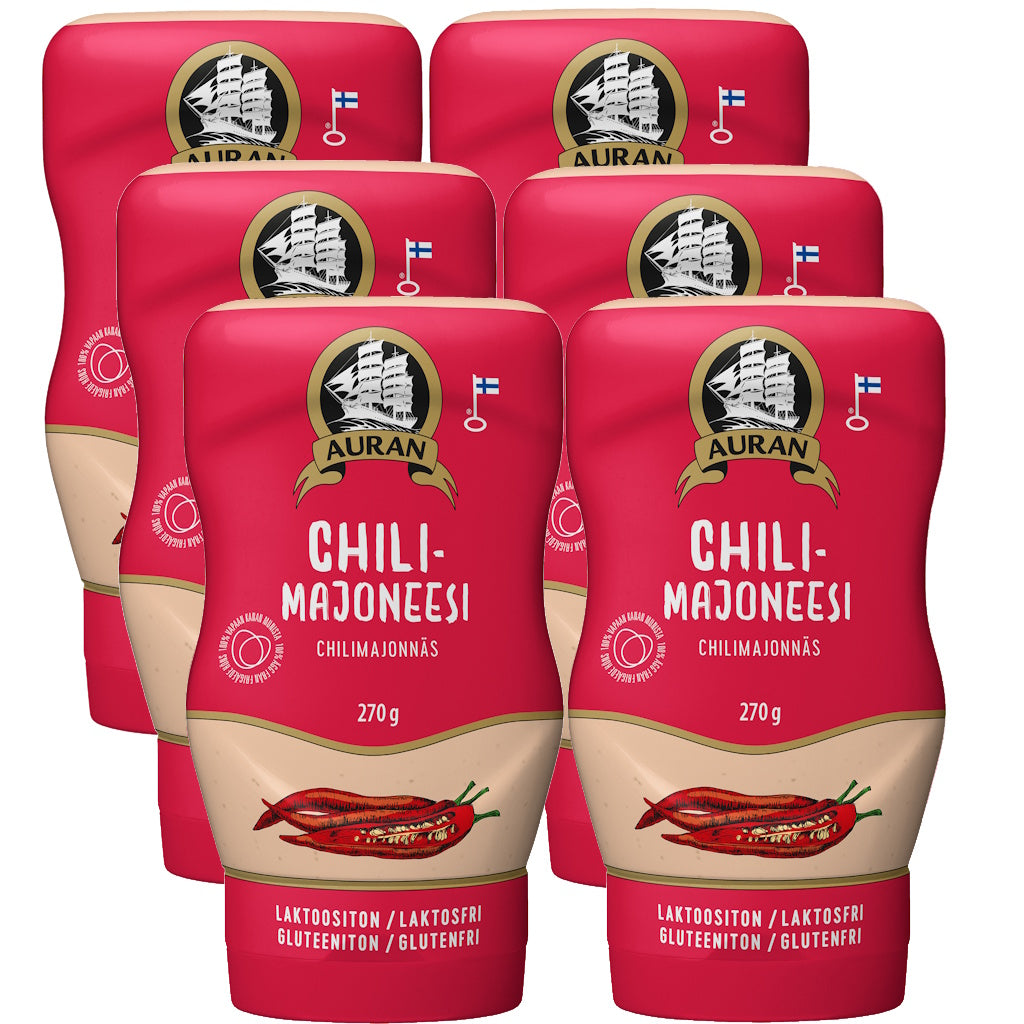 Auran Chilimajoneesi 270g x 6kpl