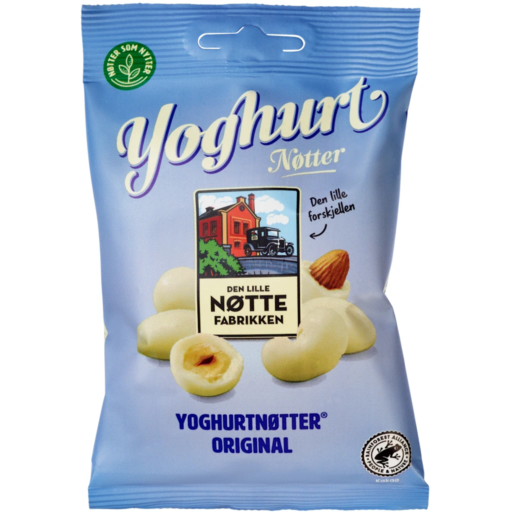 Den Lille Nöttefabrikken Yoghurt Original pähkinäsekoitus 70g