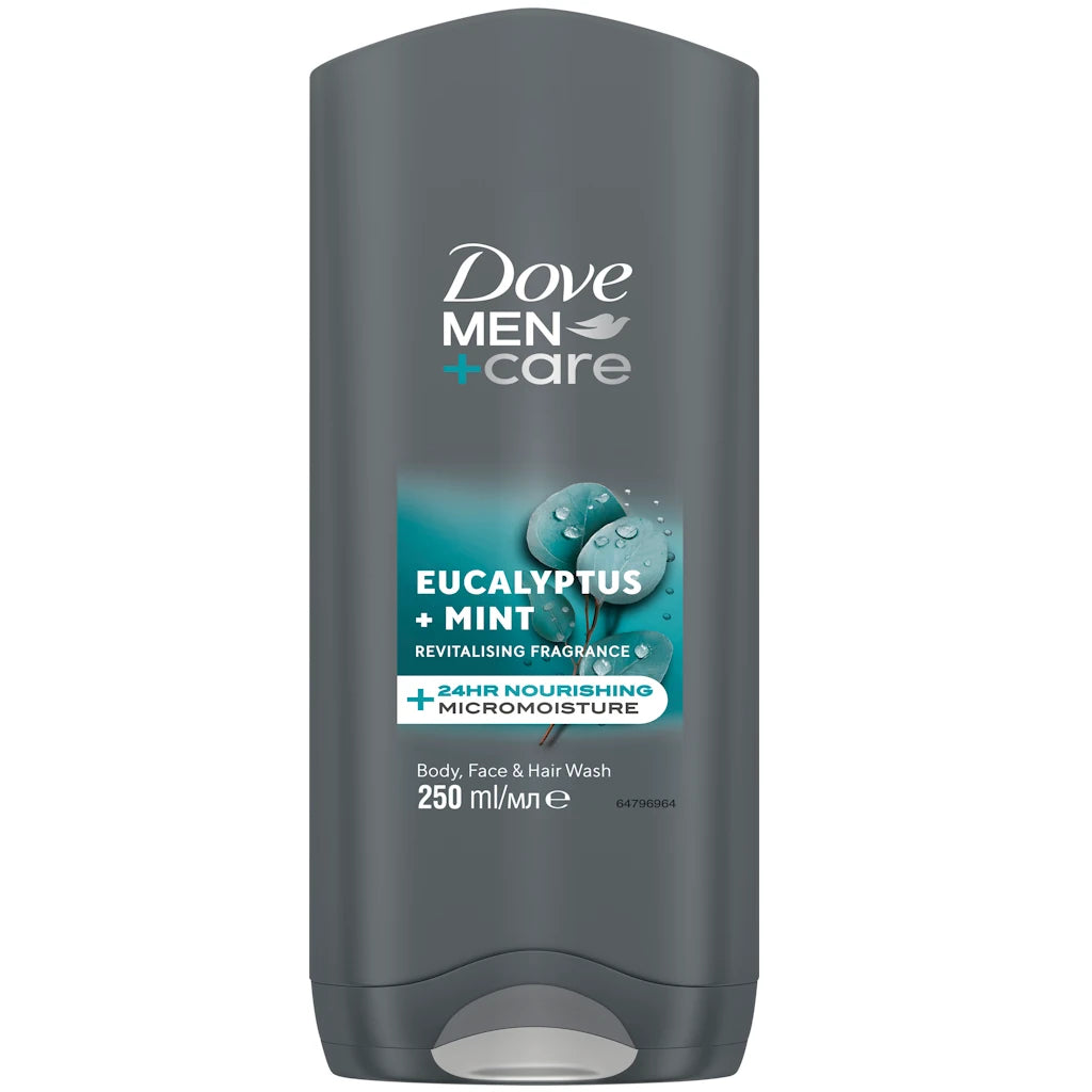 Dove Men + Care Eucalyptus + Mint Suihkusaippua 250ml
