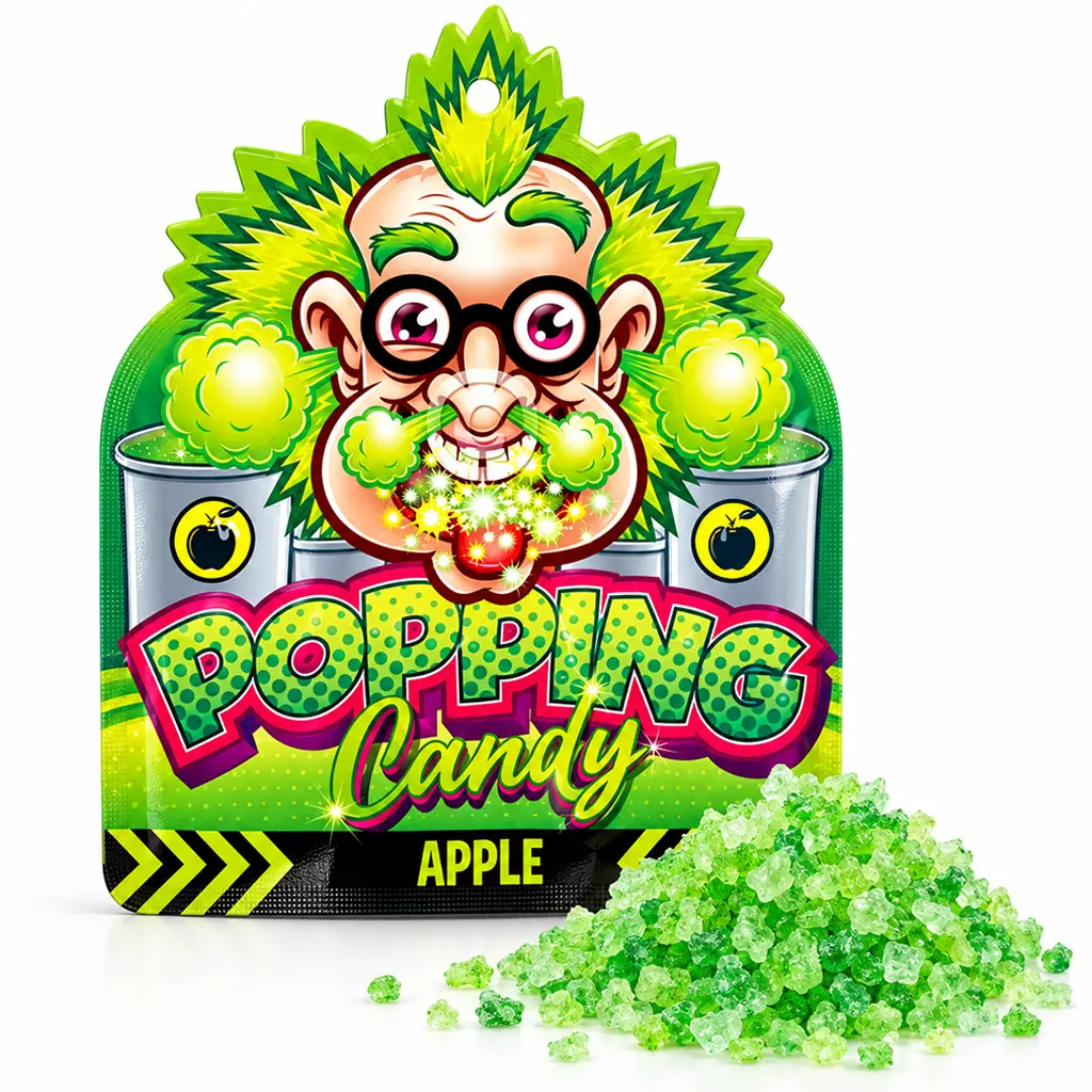 Dr. Sour Popping Candy Apple paukkurae 15g