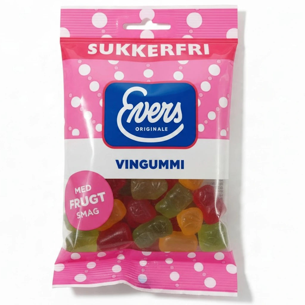 Evers Sokeriton hedelmäviinikumi 70g
