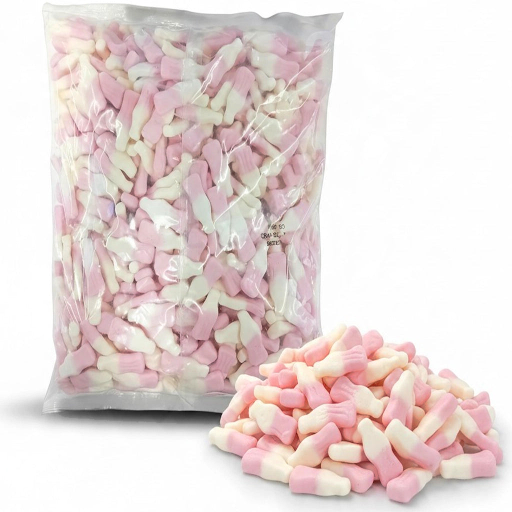 Frisia Milkshake Bottles mansikkavaahto pullot 2kg