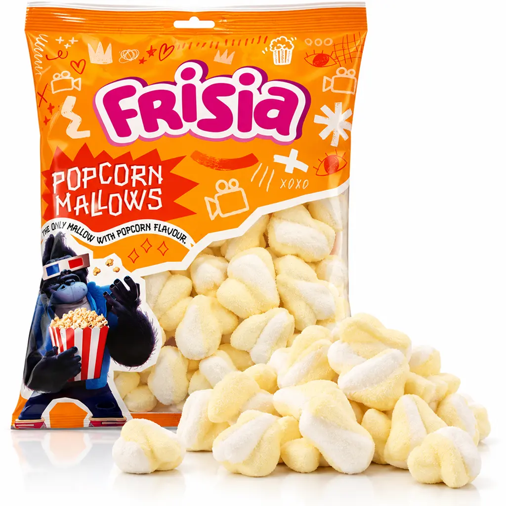 Frisia Popcorn Mallows vaahtokarkki 150g